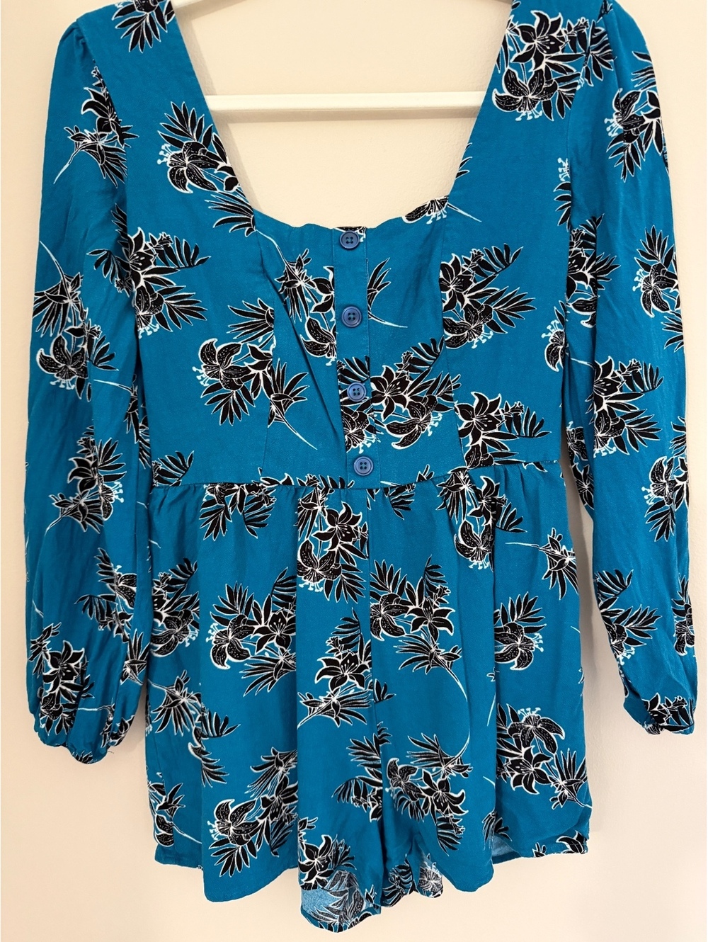 Express Sz S, long-sleeved romper